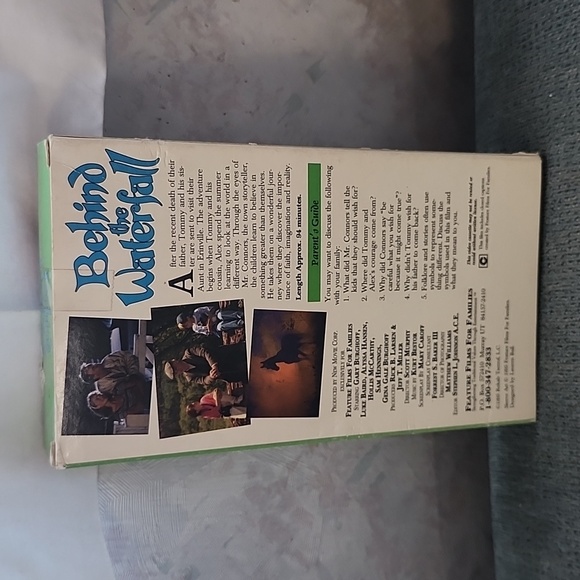 VHS TAPE "BEHIND THE WATERFALL" Movie - Picture 2 of 4